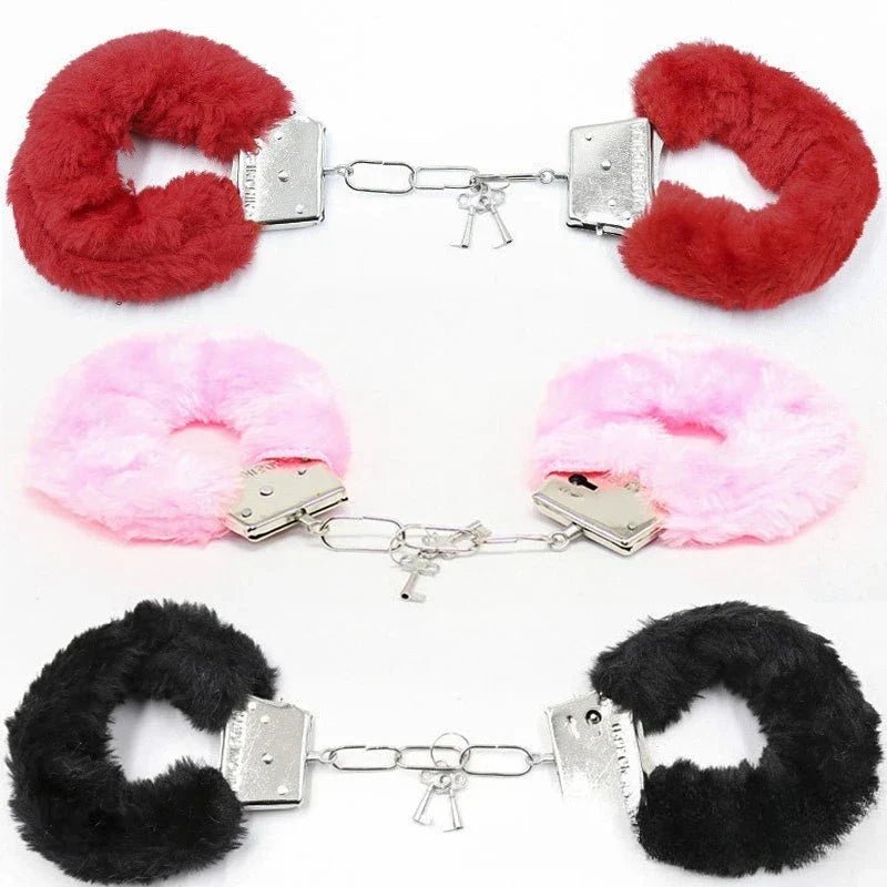 Fuzzy Plush Handcuffs Soft Bondage Restraints for Couples Play Adjustable Comfortable - My StoreFuzzy Plush Handcuffs Soft Bondage Restraints for Couples Play Adjustable Comfortablethai - adultMy StoreA1Fuzzy Plush Handcuffs Soft Bondage Restraints for Couples Play Adjustable Comfortable