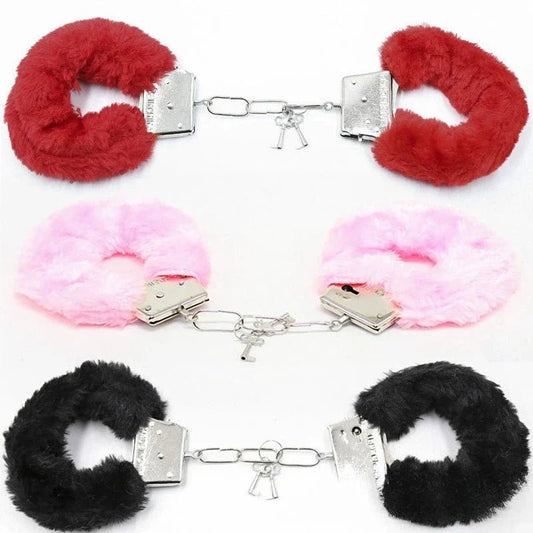 Fuzzy Plush Handcuffs Soft Bondage Restraints for Couples Play Adjustable Comfortable - My StoreFuzzy Plush Handcuffs Soft Bondage Restraints for Couples Play Adjustable Comfortablethai - adultMy StoreA1Fuzzy Plush Handcuffs Soft Bondage Restraints for Couples Play Adjustable Comfortable