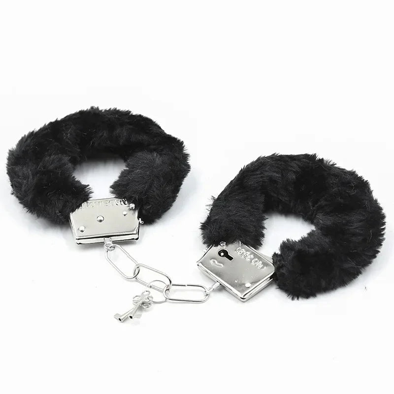 Fuzzy Plush Handcuffs Soft Bondage Restraints for Couples Play Adjustable Comfortable - My StoreFuzzy Plush Handcuffs Soft Bondage Restraints for Couples Play Adjustable Comfortablethai - adultMy StoreA4Fuzzy Plush Handcuffs Soft Bondage Restraints for Couples Play Adjustable Comfortable