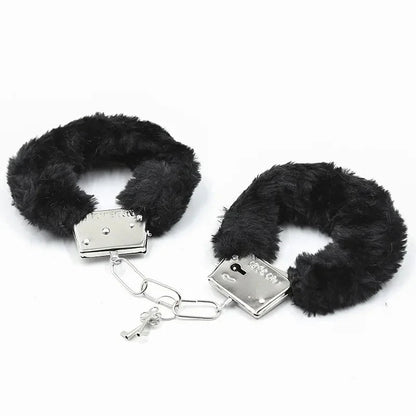 Fuzzy Plush Handcuffs Soft Bondage Restraints for Couples Play Adjustable Comfortable - My StoreFuzzy Plush Handcuffs Soft Bondage Restraints for Couples Play Adjustable Comfortablethai - adultMy StoreA4Fuzzy Plush Handcuffs Soft Bondage Restraints for Couples Play Adjustable Comfortable