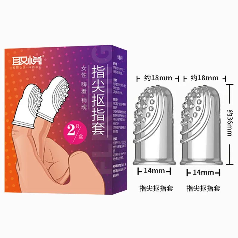 G Spot Finger Sleeve Massage Condoms Adult Toys for Women Masturbation Large Particles Flirting Sex Toys juguetes para adultos - My StoreG Spot Finger Sleeve Massage Condoms Adult Toys for Women Masturbation Large Particles Flirting Sex Toys juguetes para adultosthai - adultMy Store2PCS Style 6G Spot Finger Sleeve Massage Condoms Adult Toys for Women Masturbation Large Particles Flirting Sex Toys juguetes para adultos