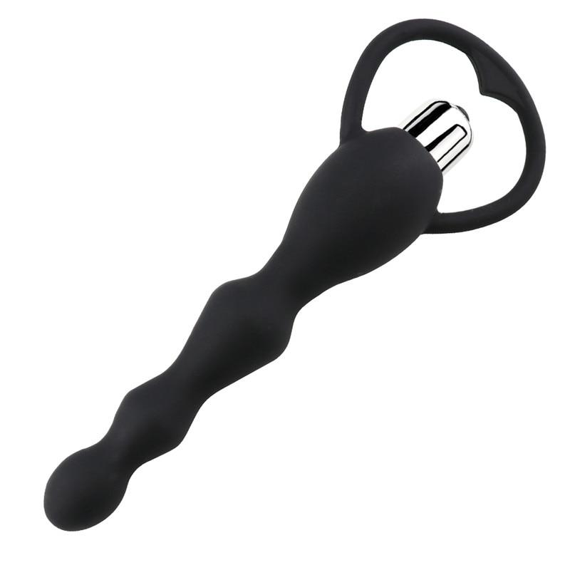 G Spot Vibrating Dildo Anal Plug Butt Prostate Massage Soft Beads Vibrator Sex Toys for Couples Silicone Adult Erotic Products - My StoreG Spot Vibrating Dildo Anal Plug Butt Prostate Massage Soft Beads Vibrator Sex Toys for Couples Silicone Adult Erotic Products33sextoysMy Store»õºÅ8-blackblackG Spot Vibrating Dildo Anal Plug Butt Prostate Massage Soft Beads Vibrator Sex Toys for Couples Silicone Adult Erotic Products