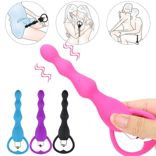 G Spot Vibrating Dildo Anal Plug Butt Prostate Massage Soft Beads Vibrator Sex Toys for Couples Silicone Adult Erotic Products - My StoreG Spot Vibrating Dildo Anal Plug Butt Prostate Massage Soft Beads Vibrator Sex Toys for Couples Silicone Adult Erotic Products33sextoysMy Store»õºÅ8-blackblackG Spot Vibrating Dildo Anal Plug Butt Prostate Massage Soft Beads Vibrator Sex Toys for Couples Silicone Adult Erotic Products