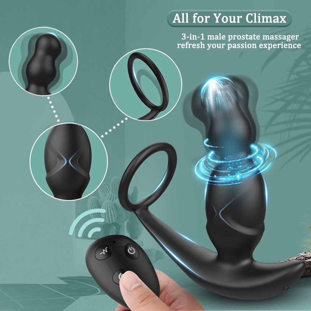 Gelugee App Anal Plug Vibrator เซ็กซ์ทอยสำหรับชาย Prostate Massager 360องศากระตุ้นชาย Buttplug ด้วยแหวน Cock - My StoreGelugee App Anal Plug Vibrator เซ็กซ์ทอยสำหรับชาย Prostate Massager 360องศากระตุ้นชาย Buttplug ด้วยแหวน Cockthai - adultMy StoreAppGelugee App Anal Plug Vibrator เซ็กซ์ทอยสำหรับชาย Prostate Massager 360องศากระตุ้นชาย Buttplug ด้วยแหวน Cock