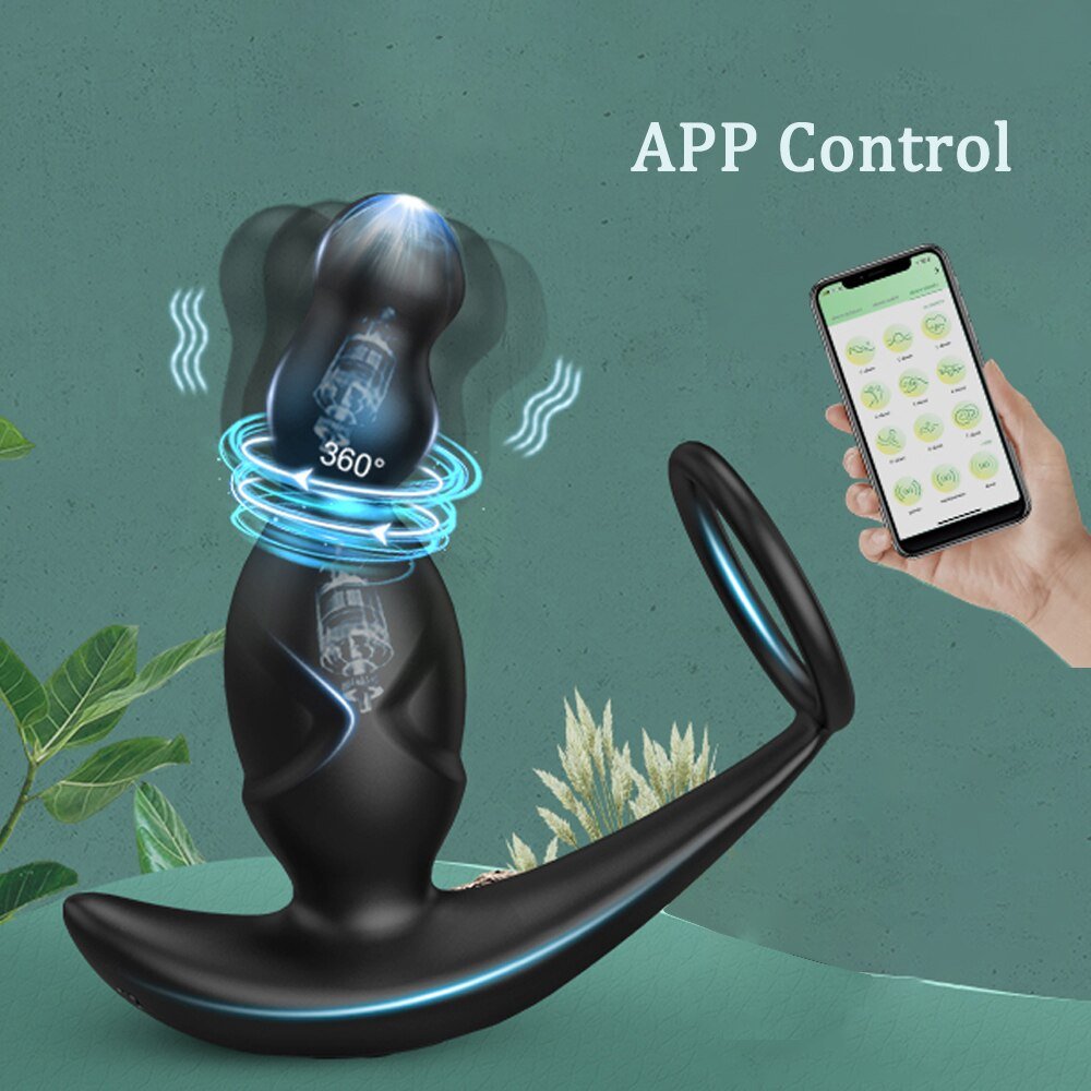 Gelugee App Anal Plug Vibrator เซ็กซ์ทอยสำหรับชาย Prostate Massager 360องศากระตุ้นชาย Buttplug ด้วยแหวน Cock - My StoreGelugee App Anal Plug Vibrator เซ็กซ์ทอยสำหรับชาย Prostate Massager 360องศากระตุ้นชาย Buttplug ด้วยแหวน Cockthai - adultMy StoreAppGelugee App Anal Plug Vibrator เซ็กซ์ทอยสำหรับชาย Prostate Massager 360องศากระตุ้นชาย Buttplug ด้วยแหวน Cock