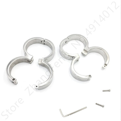 Heavy Stainless Steel Handcuffs Ankle Cuff Bondage BDSM Fetish Adult Sex Toys for Woman Screw Sex Toy Bundle Sex Shop China 18+ - My StoreHeavy Stainless Steel Handcuffs Ankle Cuff Bondage BDSM Fetish Adult Sex Toys for Woman Screw Sex Toy Bundle Sex Shop China 18+33sextoysMy StoreWomen  (round)Women (round)Heavy Stainless Steel Handcuffs Ankle Cuff Bondage BDSM Fetish Adult Sex Toys for Woman Screw Sex Toy Bundle Sex Shop China 18+