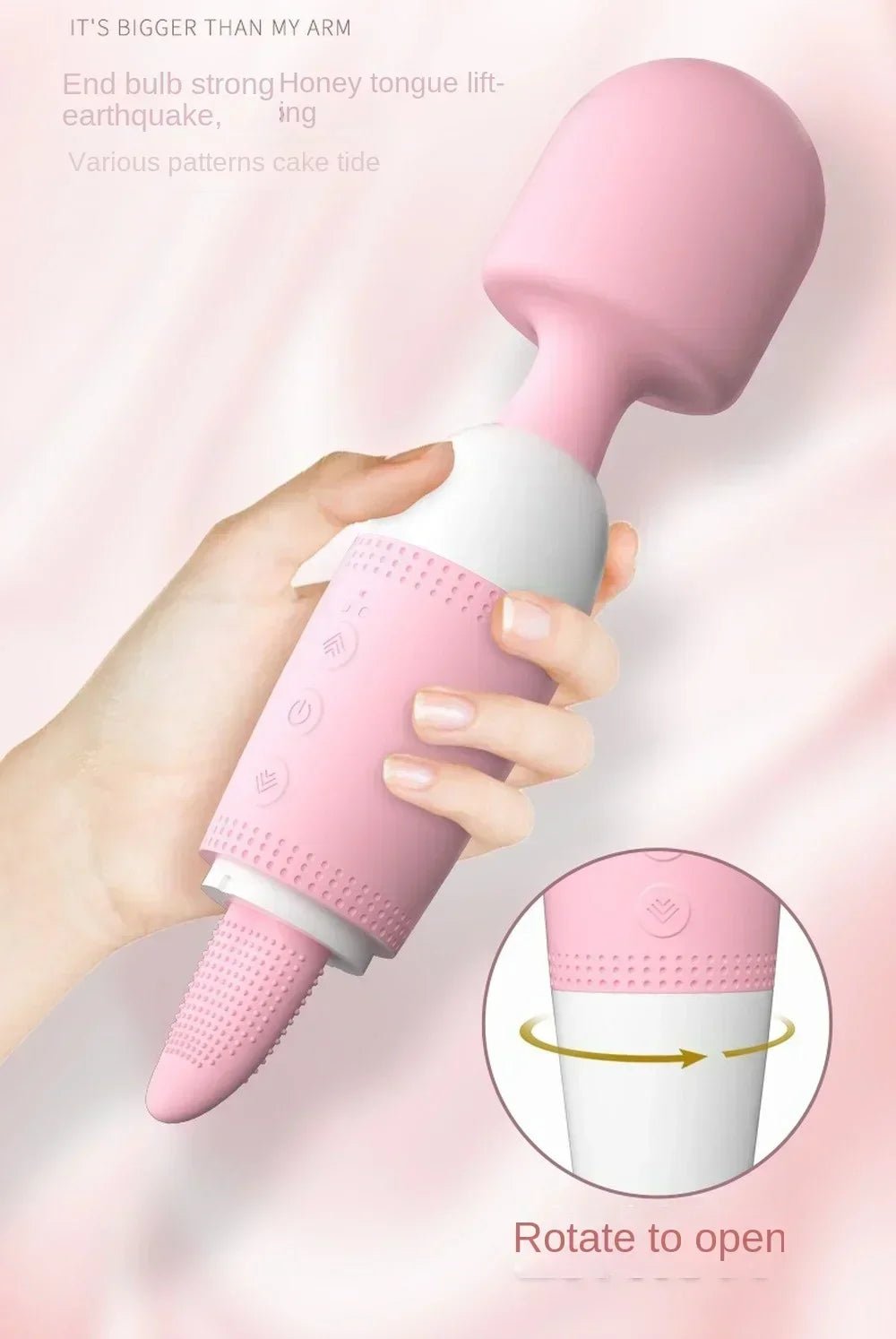 Huge Head Vibrator for Female Masturbation Orgasm AV Tongue Magic Wand Massager Nipple Clitoris Stimulator Sex Toys for Woman 18 - My StoreHuge Head Vibrator for Female Masturbation Orgasm AV Tongue Magic Wand Massager Nipple Clitoris Stimulator Sex Toys for Woman 18thai - adultMy StorePinkHuge Head Vibrator for Female Masturbation Orgasm AV Tongue Magic Wand Massager Nipple Clitoris Stimulator Sex Toys for Woman 18