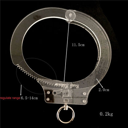 Latest Clear Crystal Adjustable Restraint Necklet Collar with Metal Ring Restraint Adult Bondage Bdsm Sex Toy for Male Female - My StoreLatest Clear Crystal Adjustable Restraint Necklet Collar with Metal Ring Restraint Adult Bondage Bdsm Sex Toy for Male Female33sextoysMy StoreWith keyWith keyLatest Clear Crystal Adjustable Restraint Necklet Collar with Metal Ring Restraint Adult Bondage Bdsm Sex Toy for Male Female