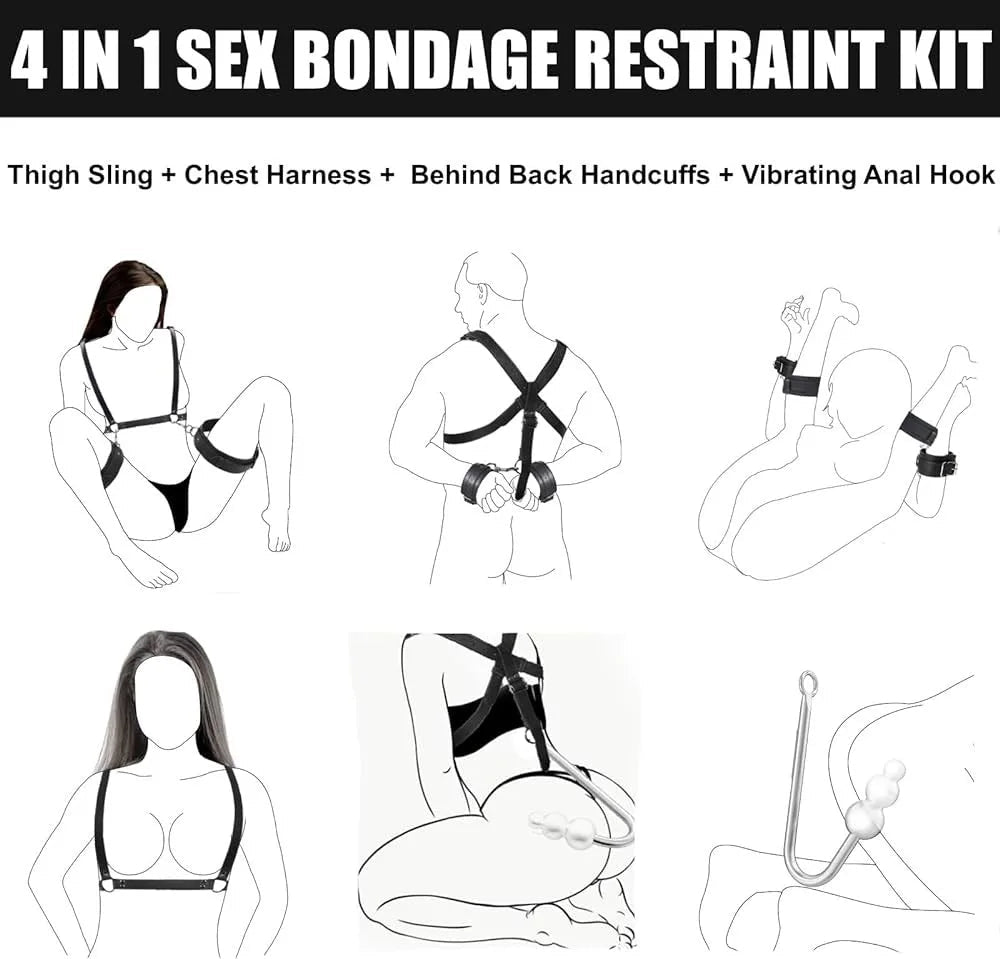 Leather Sex Bondage Suit Anal Hook Dribbling Gagged Anal Trainer Cosplay Ass Plug Fetish Slave Sex Toys Woman Man erotic 18+ - My StoreLeather Sex Bondage Suit Anal Hook Dribbling Gagged Anal Trainer Cosplay Ass Plug Fetish Slave Sex Toys Woman Man erotic 18+thai - adultMy StoreReverse back slingLeather Sex Bondage Suit Anal Hook Dribbling Gagged Anal Trainer Cosplay Ass Plug Fetish Slave Sex Toys Woman Man erotic 18+