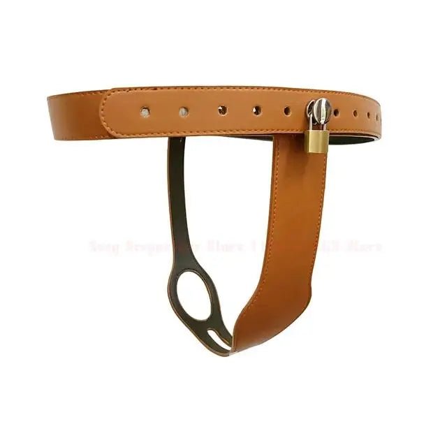 Leather T - Shaped Female Lock Belt Masturbator Strap On Pants Underwear Fetish Chastity Sex Chastity Device Bdsm Toys - My StoreLeather T - Shaped Female Lock Belt Masturbator Strap On Pants Underwear Fetish Chastity Sex Chastity Device Bdsm Toysthai - adultMy StoreBrown white 52 - 106cmLeather T - Shaped Female Lock Belt Masturbator Strap On Pants Underwear Fetish Chastity Sex Chastity Device Bdsm Toys