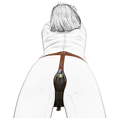 Leather T - Shaped Female Lock Belt Masturbator Strap On Pants Underwear Fetish Chastity Sex Chastity Device Bdsm Toys - My StoreLeather T - Shaped Female Lock Belt Masturbator Strap On Pants Underwear Fetish Chastity Sex Chastity Device Bdsm Toysthai - adultMy StoreBrown white 52 - 106cmLeather T - Shaped Female Lock Belt Masturbator Strap On Pants Underwear Fetish Chastity Sex Chastity Device Bdsm Toys