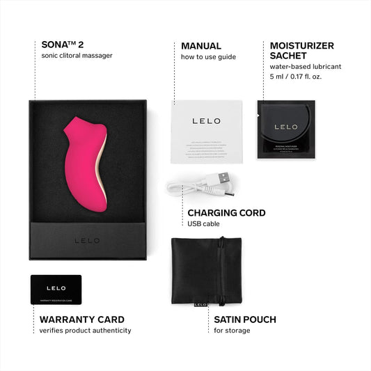 LELO SONA 2 Sonic Waves Clit Sucker. Waterproof Clit Vibrator Oral Stimulator Vibrator for Women for Deeper Satisfaction. Cerise - My StoreLELO SONA 2 Sonic Waves Clit Sucker. Waterproof Clit Vibrator Oral Stimulator Vibrator for Women for Deeper Satisfaction. Cerisethai - adultMy StoreCeriseSONA 2LELO SONA 2 Sonic Waves Clit Sucker. Waterproof Clit Vibrator Oral Stimulator Vibrator for Women for Deeper Satisfaction. Cerise