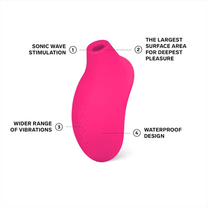 LELO SONA 2 Sonic Waves Clit Sucker. Waterproof Clit Vibrator Oral Stimulator Vibrator for Women for Deeper Satisfaction. Cerise - My StoreLELO SONA 2 Sonic Waves Clit Sucker. Waterproof Clit Vibrator Oral Stimulator Vibrator for Women for Deeper Satisfaction. Cerisethai - adultMy StoreCeriseSONA 2LELO SONA 2 Sonic Waves Clit Sucker. Waterproof Clit Vibrator Oral Stimulator Vibrator for Women for Deeper Satisfaction. Cerise