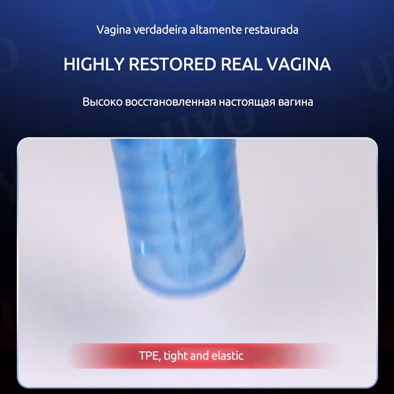 leten Men's sex machine masturbator automatic voice interactive masturbator intelligent constant temperature penis exerciser