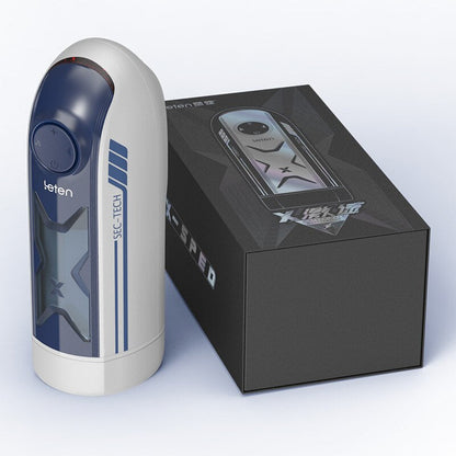 leten Men's sex machine masturbator automatic voice interactive masturbator intelligent constant temperature penis exerciser
