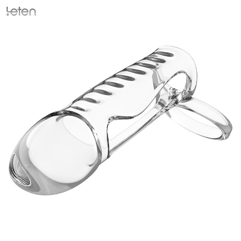 Leten Penis Sleeve Extend Soft Cock Ring Male Penis Extension Sleeves Sex Toys for Men Dildo Sheath Delayed Ejaculation Training - My StoreLeten Penis Sleeve Extend Soft Cock Ring Male Penis Extension Sleeves Sex Toys for Men Dildo Sheath Delayed Ejaculation Training33sextoysMy StoreLeten Penis Sleeve Extend Soft Cock Ring Male Penis Extension Sleeves Sex Toys for Men Dildo Sheath Delayed Ejaculation Training