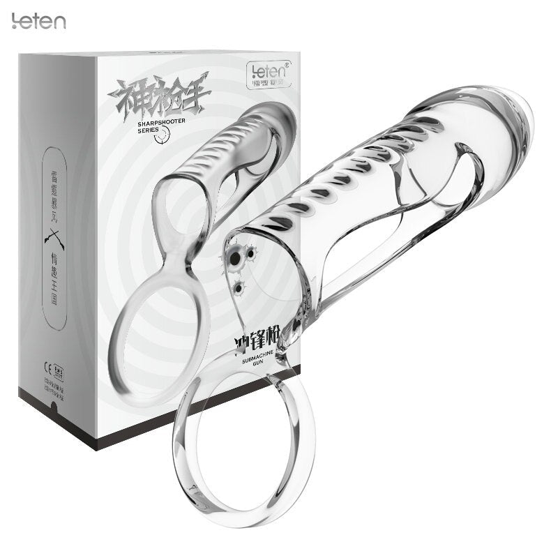 Leten Penis Sleeve Extend Soft Cock Ring Male Penis Extension Sleeves Sex Toys for Men Dildo Sheath Delayed Ejaculation Training - My StoreLeten Penis Sleeve Extend Soft Cock Ring Male Penis Extension Sleeves Sex Toys for Men Dildo Sheath Delayed Ejaculation Training33sextoysMy StoreLeten Penis Sleeve Extend Soft Cock Ring Male Penis Extension Sleeves Sex Toys for Men Dildo Sheath Delayed Ejaculation Training