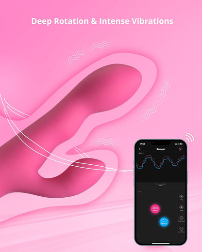 LOVENSE Nora Rabbit Vibrator with APP Control. Pink Vibrator Rabbit with Dual Motor. Clitoral Stimulator Dildo Massager. Sex Toys for Women with Smartphone Wireless - My StoreLOVENSE Nora Rabbit Vibrator with APP Control. Pink Vibrator Rabbit with Dual Motor. Clitoral Stimulator Dildo Massager. Sex Toys for Women with Smartphone Wirelessthai - adultMy StoreLOVENSE Nora Rabbit Vibrator with APP Control. Pink Vibrator Rabbit with Dual Motor. Clitoral Stimulator Dildo Massager. Sex Toys for Women w