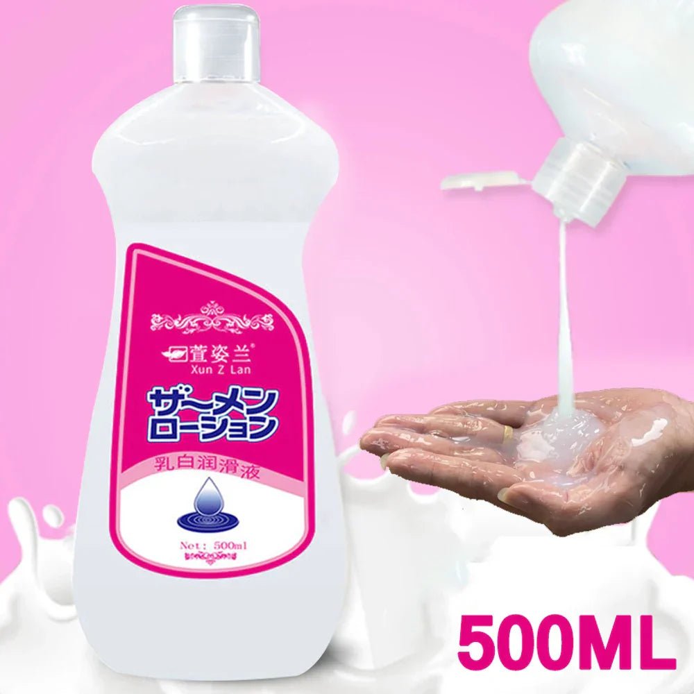 Lubricant for Men Women Sex Toys Cream Sex Viscous Lube Water Based Oil Lubricating Anal Vaginal Adult Imitation Semen Sex Shop - My StoreLubricant for Men Women Sex Toys Cream Sex Viscous Lube Water Based Oil Lubricating Anal Vaginal Adult Imitation Semen Sex Shopthai - adultMy Store500MLLubricant for Men Women Sex Toys Cream Sex Viscous Lube Water Based Oil Lubricating Anal Vaginal Adult Imitation Semen Sex Shop