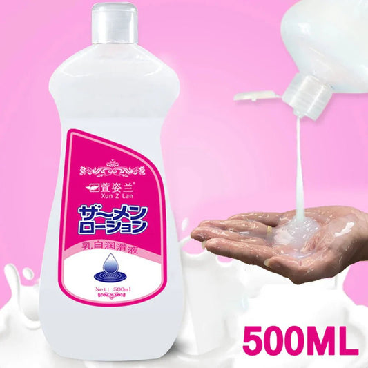Lubricant for Men Women Sex Toys Cream Sex Viscous Lube Water Based Oil Lubricating Anal Vaginal Adult Imitation Semen Sex Shop - My StoreLubricant for Men Women Sex Toys Cream Sex Viscous Lube Water Based Oil Lubricating Anal Vaginal Adult Imitation Semen Sex Shopthai - adultMy Store500MLLubricant for Men Women Sex Toys Cream Sex Viscous Lube Water Based Oil Lubricating Anal Vaginal Adult Imitation Semen Sex Shop