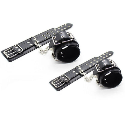 Male Female Black PU Leather Neck Collar Handcuffs Ankle Cuffs Wrist Chain Slave Bondage BDSM Fetish Restraints Kit Sex Toys - My StoreMale Female Black PU Leather Neck Collar Handcuffs Ankle Cuffs Wrist Chain Slave Bondage BDSM Fetish Restraints Kit Sex Toys33sextoysMy StoreHandcuffsHandcuffsMale Female Black PU Leather Neck Collar Handcuffs Ankle Cuffs Wrist Chain Slave Bondage BDSM Fetish Restraints Kit Sex Toys