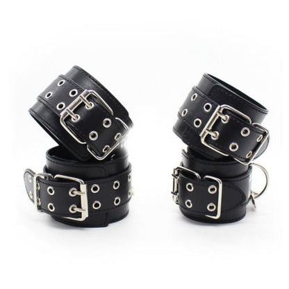 Male Female Black PU Leather Neck Collar Handcuffs Ankle Cuffs Wrist Chain Slave Bondage BDSM Fetish Restraints Kit Sex Toys - My StoreMale Female Black PU Leather Neck Collar Handcuffs Ankle Cuffs Wrist Chain Slave Bondage BDSM Fetish Restraints Kit Sex Toys33sextoysMy StoreHandcuffsHandcuffsMale Female Black PU Leather Neck Collar Handcuffs Ankle Cuffs Wrist Chain Slave Bondage BDSM Fetish Restraints Kit Sex Toys