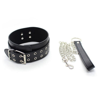 Male Female Black PU Leather Neck Collar Handcuffs Ankle Cuffs Wrist Chain Slave Bondage BDSM Fetish Restraints Kit Sex Toys - My StoreMale Female Black PU Leather Neck Collar Handcuffs Ankle Cuffs Wrist Chain Slave Bondage BDSM Fetish Restraints Kit Sex Toys33sextoysMy StoreHandcuffsHandcuffsMale Female Black PU Leather Neck Collar Handcuffs Ankle Cuffs Wrist Chain Slave Bondage BDSM Fetish Restraints Kit Sex Toys