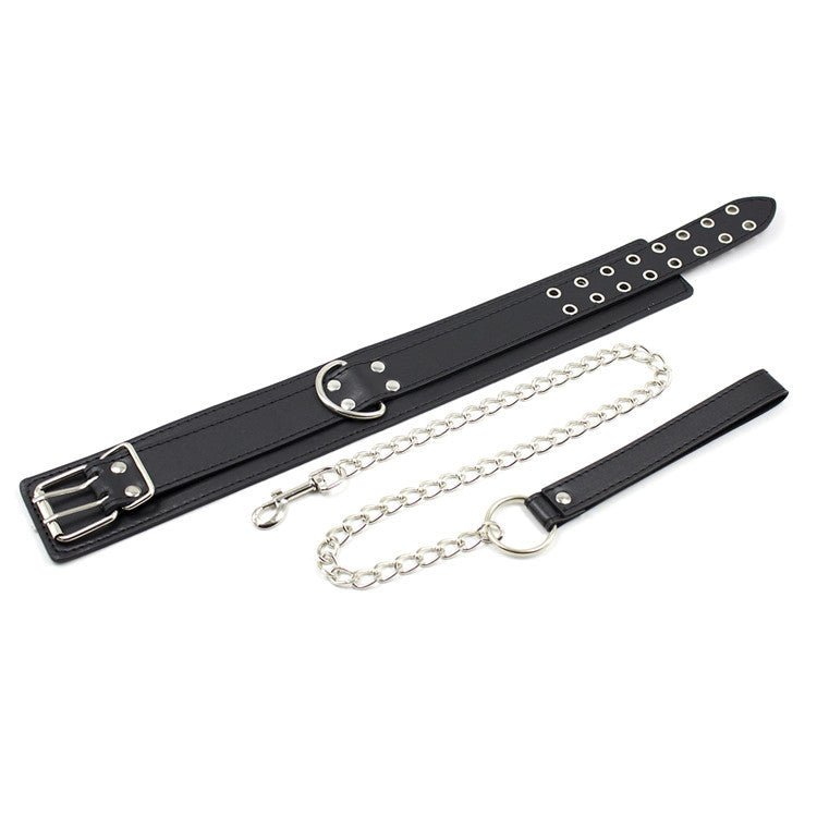 Male Female Black PU Leather Neck Collar Handcuffs Ankle Cuffs Wrist Chain Slave Bondage BDSM Fetish Restraints Kit Sex Toys - My StoreMale Female Black PU Leather Neck Collar Handcuffs Ankle Cuffs Wrist Chain Slave Bondage BDSM Fetish Restraints Kit Sex Toys33sextoysMy StoreHandcuffsHandcuffsMale Female Black PU Leather Neck Collar Handcuffs Ankle Cuffs Wrist Chain Slave Bondage BDSM Fetish Restraints Kit Sex Toys
