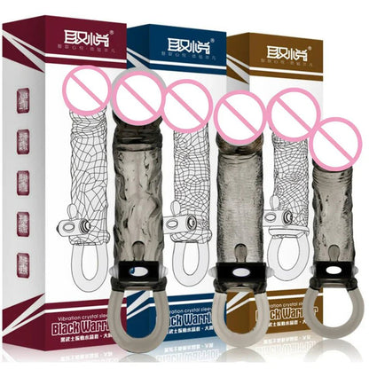 Man Penis Extender Dildo Sex Toys Condones Realistic Condoms for Men Penis Vibrator Sleeve Reusable Vibe Condoms Extend - My StoreMan Penis Extender Dildo Sex Toys Condones Realistic Condoms for Men Penis Vibrator Sleeve Reusable Vibe Condoms Extendthai - adultMy StoreType AMan Penis Extender Dildo Sex Toys Condones Realistic Condoms for Men Penis Vibrator Sleeve Reusable Vibe Condoms Extend