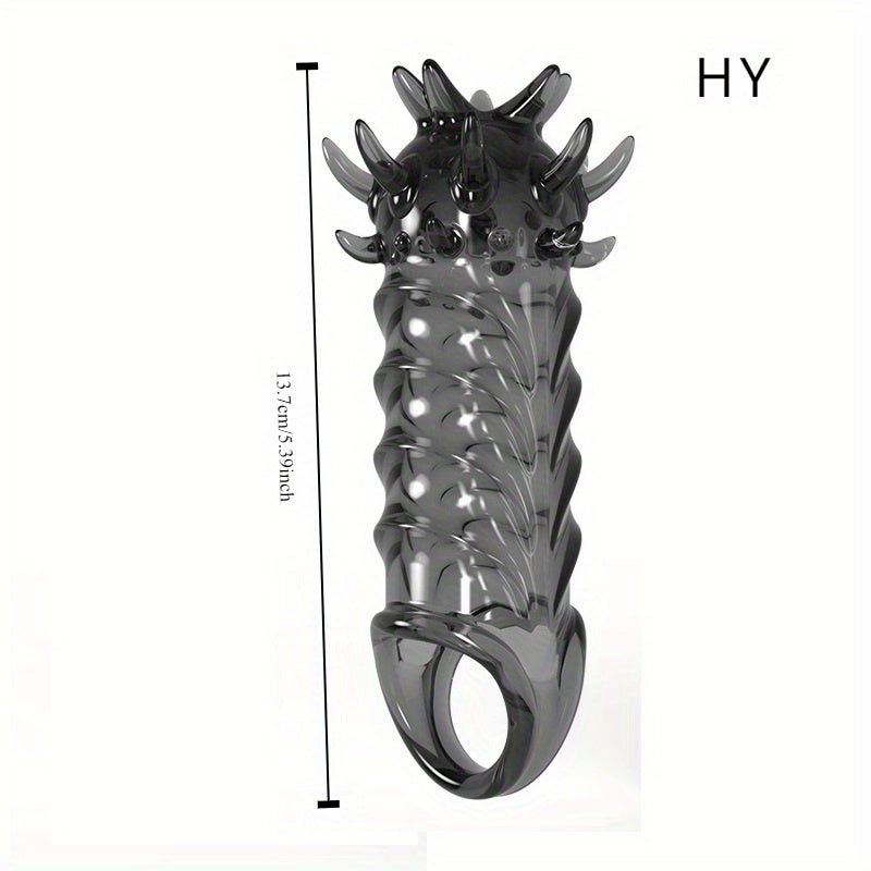 Men's Adult Sex Toy Penis Cover Sleeve Penis Extender Reusable Delay Ejaculation Add More Fun And Excitement - My StoreMen's Adult Sex Toy Penis Cover Sleeve Penis Extender Reusable Delay Ejaculation Add More Fun And Excitementthai - adultMy StoreBlackHYMen's Adult Sex Toy Penis Cover Sleeve Penis Extender Reusable Delay Ejaculation Add More Fun And Excitement