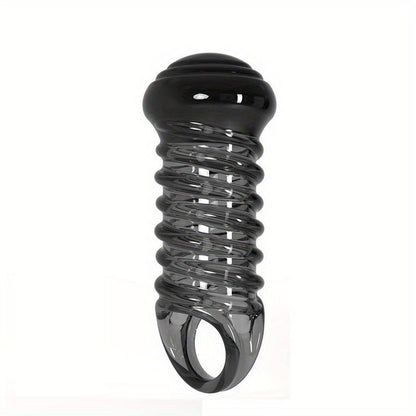 Men's Adult Sex Toy Penis Cover Sleeve Penis Extender Reusable Delay Ejaculation Add More Fun And Excitement - My StoreMen's Adult Sex Toy Penis Cover Sleeve Penis Extender Reusable Delay Ejaculation Add More Fun And Excitementthai - adultMy StoreBlackBZMen's Adult Sex Toy Penis Cover Sleeve Penis Extender Reusable Delay Ejaculation Add More Fun And Excitement