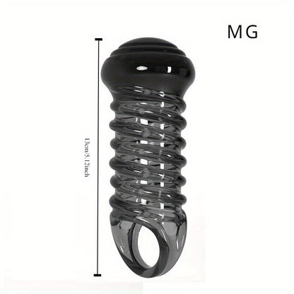 Men's Adult Sex Toy Penis Cover Sleeve Penis Extender Reusable Delay Ejaculation Add More Fun And Excitement - My StoreMen's Adult Sex Toy Penis Cover Sleeve Penis Extender Reusable Delay Ejaculation Add More Fun And Excitementthai - adultMy StoreBlackBZMen's Adult Sex Toy Penis Cover Sleeve Penis Extender Reusable Delay Ejaculation Add More Fun And Excitement