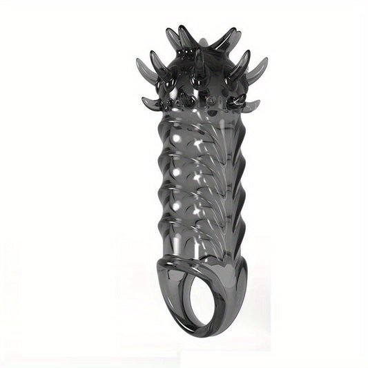 Men's Adult Sex Toy Penis Cover Sleeve Penis Extender Reusable Delay Ejaculation Add More Fun And Excitement - My StoreMen's Adult Sex Toy Penis Cover Sleeve Penis Extender Reusable Delay Ejaculation Add More Fun And Excitementthai - adultMy StoreBlackBZMen's Adult Sex Toy Penis Cover Sleeve Penis Extender Reusable Delay Ejaculation Add More Fun And Excitement