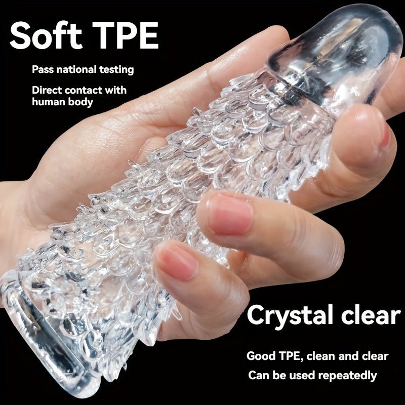 Men's Crystal Adult Sex Toy Penis Cover Sleeve Penis Extender Reusable Delay Ejaculation Add More Fun And Excitement - My StoreMen's Crystal Adult Sex Toy Penis Cover Sleeve Penis Extender Reusable Delay Ejaculation Add More Fun And Excitementthai - adultMy StoreTransparentFaucet SetMen's Crystal Adult Sex Toy Penis Cover Sleeve Penis Extender Reusable Delay Ejaculation Add More Fun And Excitement