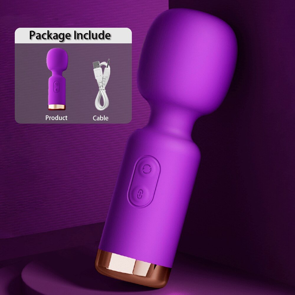 Mini AV Vibrator Magic Wand สำหรับผู้หญิงที่มีประสิทธิภาพ Clitoris Stimulator USB ชาร์จได้แบบพกพา Massager หญิงผู้ใหญ่สินค้าเซ็กซ์ทอย - My StoreMini AV Vibrator Magic Wand สำหรับผู้หญิงที่มีประสิทธิภาพ Clitoris Stimulator USB ชาร์จได้แบบพกพา Massager หญิงผู้ใหญ่สินค้าเซ็กซ์ทอยthai - adultMy StoreTHpurpleMini AV Vibrator Magic Wand สำหรับผู้หญิงที่มีประสิทธิภาพ Clitoris Stimulator USB ชาร์จได้แบบพกพา Massager หญิงผู้ใหญ่สินค้าเซ็กซ์ทอย