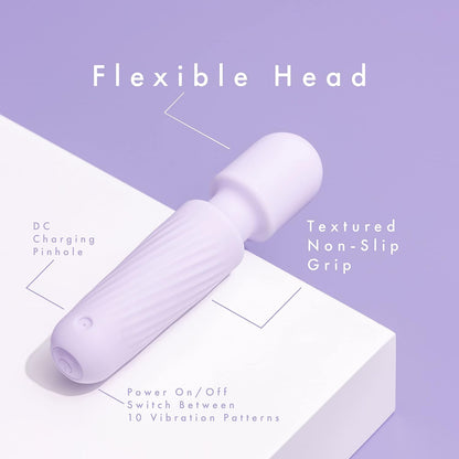 Mini Personal Massager - Travel Bag Included - Waterproof. Quiet. Powerful & USB Rechargeable with 10 Vibration Modes (Light Purple) - My StoreMini Personal Massager - Travel Bag Included - Waterproof. Quiet. Powerful & USB Rechargeable with 10 Vibration Modes (Light Purple)thai - adultMy StoreMini Personal Massager - Travel Bag Included - Waterproof. Quiet. Powerful & USB Rechargeable with 10 Vibration Modes (Light Purple)