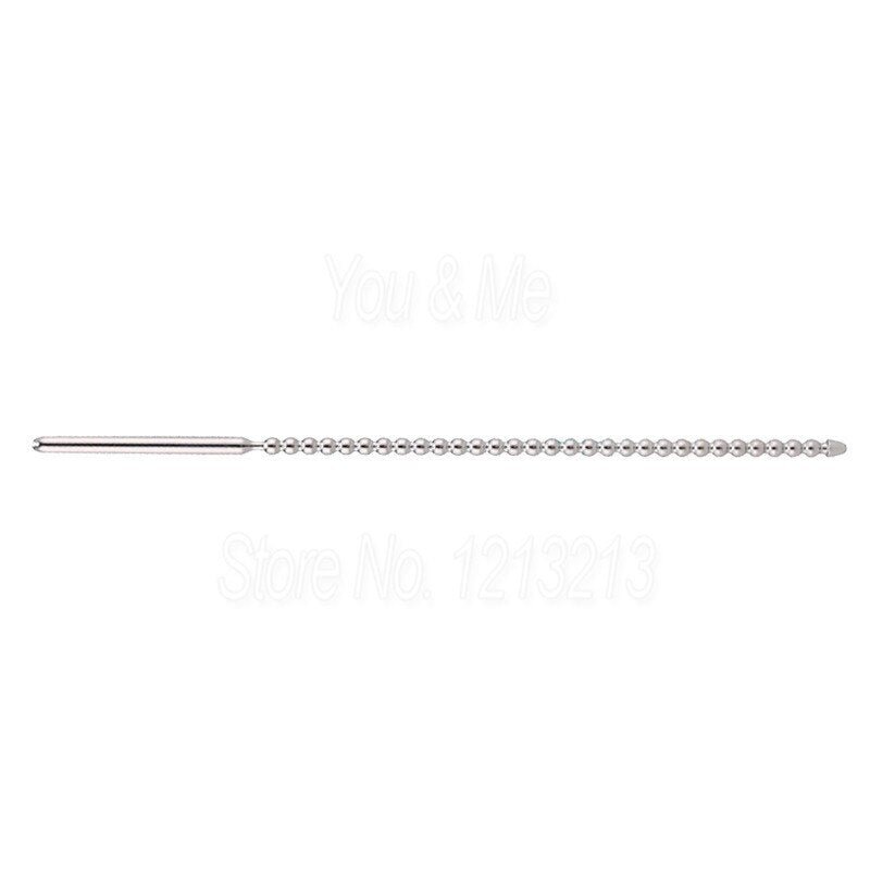NEW Beaded Urethral Dilator Penis Plug Insert Sounding Rods Stainless Steel Stretching Catheters Male Chastity Sex Toys for Men - My StoreNEW Beaded Urethral Dilator Penis Plug Insert Sounding Rods Stainless Steel Stretching Catheters Male Chastity Sex Toys for Men33sextoysMy StoreSilver-6mmSilver6mmNEW Beaded Urethral Dilator Penis Plug Insert Sounding Rods Stainless Steel Stretching Catheters Male Chastity Sex Toys for Men