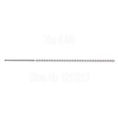 NEW Beaded Urethral Dilator Penis Plug Insert Sounding Rods Stainless Steel Stretching Catheters Male Chastity Sex Toys for Men - My StoreNEW Beaded Urethral Dilator Penis Plug Insert Sounding Rods Stainless Steel Stretching Catheters Male Chastity Sex Toys for Men33sextoysMy StoreSilver-6mmSilver6mmNEW Beaded Urethral Dilator Penis Plug Insert Sounding Rods Stainless Steel Stretching Catheters Male Chastity Sex Toys for Men