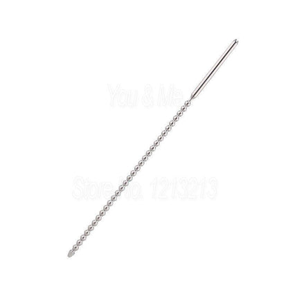 NEW Beaded Urethral Dilator Penis Plug Insert Sounding Rods Stainless Steel Stretching Catheters Male Chastity Sex Toys for Men - My StoreNEW Beaded Urethral Dilator Penis Plug Insert Sounding Rods Stainless Steel Stretching Catheters Male Chastity Sex Toys for Men33sextoysMy StoreSilver-6mmSilver6mmNEW Beaded Urethral Dilator Penis Plug Insert Sounding Rods Stainless Steel Stretching Catheters Male Chastity Sex Toys for Men