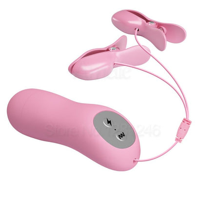 New Electric Shock Nipple Vibrator Vibrating Nipple Clamps Breast Massage Labia Clitoris Pussy Clip Vibrators Sex Toys for Women - My StoreNew Electric Shock Nipple Vibrator Vibrating Nipple Clamps Breast Massage Labia Clitoris Pussy Clip Vibrators Sex Toys for Women33sextoysMy StoreChinaTHNew Electric Shock Nipple Vibrator Vibrating Nipple Clamps Breast Massage Labia Clitoris Pussy Clip Vibrators Sex Toys for Women