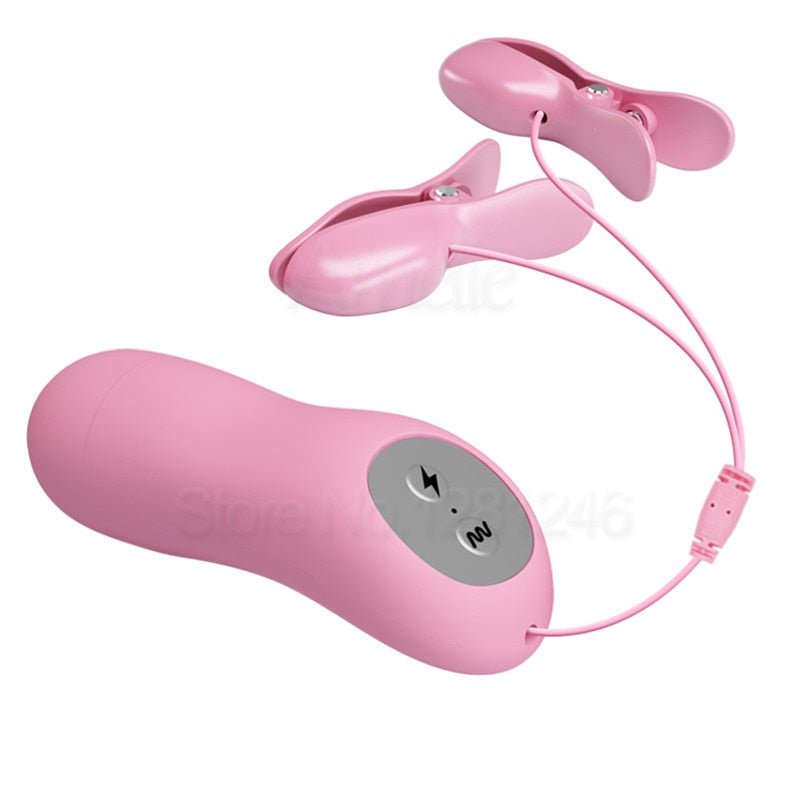 New Electric Shock Nipple Vibrator Vibrating Nipple Clamps Breast Massage Labia Clitoris Pussy Clip Vibrators Sex Toys for Women - My StoreNew Electric Shock Nipple Vibrator Vibrating Nipple Clamps Breast Massage Labia Clitoris Pussy Clip Vibrators Sex Toys for Women33sextoysMy StoreChinaTHNew Electric Shock Nipple Vibrator Vibrating Nipple Clamps Breast Massage Labia Clitoris Pussy Clip Vibrators Sex Toys for Women