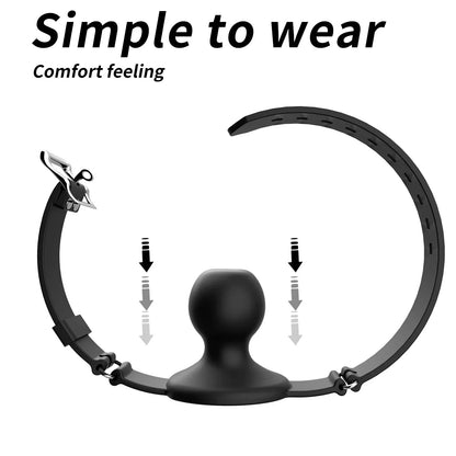 New Silicone Mouth Gags BDSM Breathable Ball Gag Adjustable Belt Mouth Adult Games Erotic Sex Toys For Couple Role Play Sexyshop - My StoreNew Silicone Mouth Gags BDSM Breathable Ball Gag Adjustable Belt Mouth Adult Games Erotic Sex Toys For Couple Role Play Sexyshopthai - adultMy StoreBlackNew Silicone Mouth Gags BDSM Breathable Ball Gag Adjustable Belt Mouth Adult Games Erotic Sex Toys For Couple Role Play Sexyshop