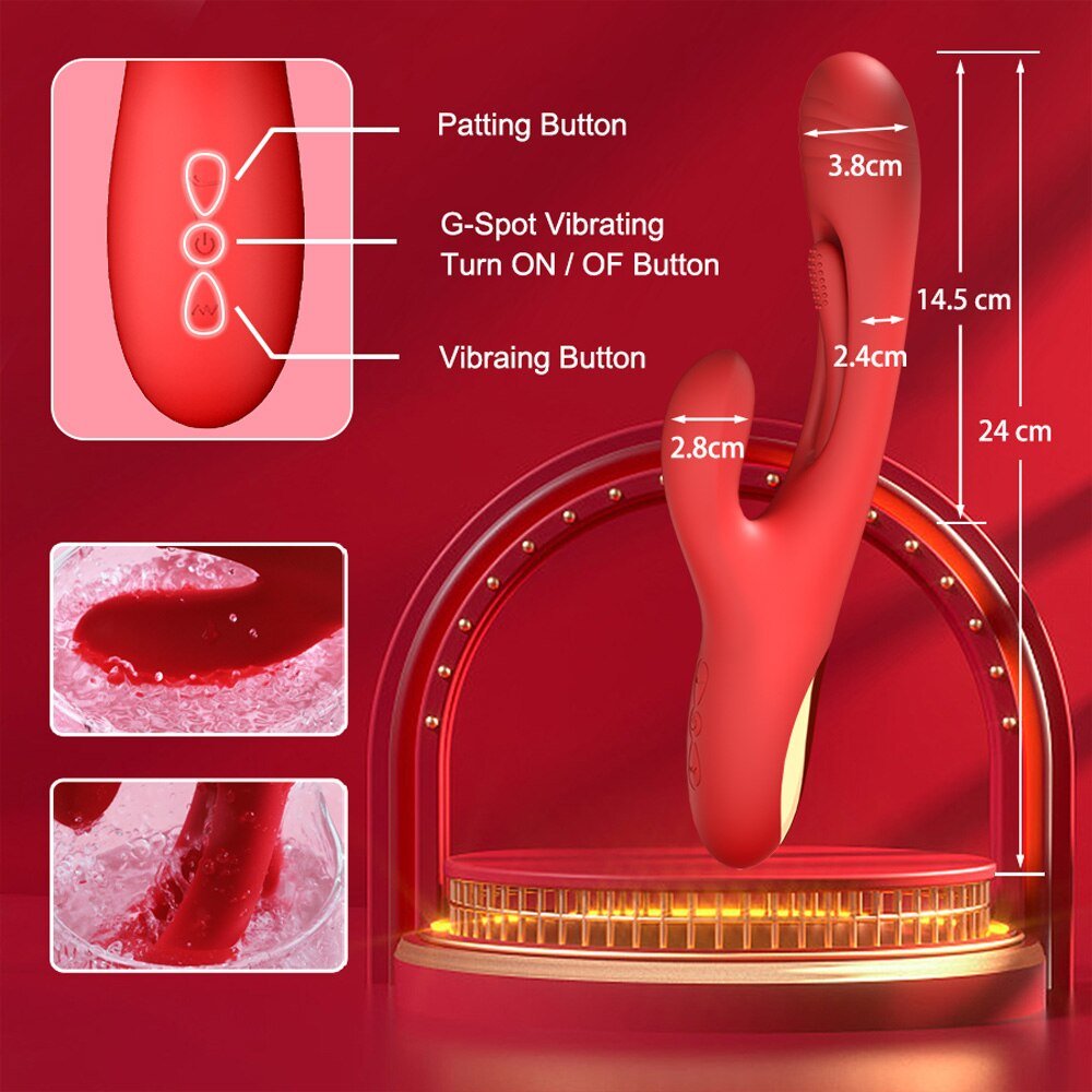 กระต่าย Patting Vibrator Clitoris ผู้หญิง Stimulator Massager ที่มีประสิทธิภาพ G Spot Vibrating เซ็กซ์ทอยหญิง Masturbator ผู้ใหญ่สินค้า - My Storeกระต่าย Patting Vibrator Clitoris ผู้หญิง Stimulator Massager ที่มีประสิทธิภาพ G Spot Vibrating เซ็กซ์ทอยหญิง Masturbator ผู้ใหญ่สินค้าthai - adultMy StoreTHZD037 - RDกระต่าย Patting Vibrator Clitoris ผู้หญิง Stimulator Massager ที่มีประสิทธิภาพ G Spot Vibrating เซ็กซ์ทอยหญิง Masturbator ผู้ใหญ่สินค้า