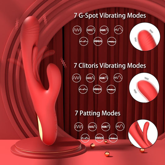 กระต่าย Patting Vibrator Clitoris ผู้หญิง Stimulator Massager ที่มีประสิทธิภาพ G Spot Vibrating เซ็กซ์ทอยหญิง Masturbator ผู้ใหญ่สินค้า - My Storeกระต่าย Patting Vibrator Clitoris ผู้หญิง Stimulator Massager ที่มีประสิทธิภาพ G Spot Vibrating เซ็กซ์ทอยหญิง Masturbator ผู้ใหญ่สินค้าthai - adultMy StoreTHZD037 - RDกระต่าย Patting Vibrator Clitoris ผู้หญิง Stimulator Massager ที่มีประสิทธิภาพ G Spot Vibrating เซ็กซ์ทอยหญิง Masturbator ผู้ใหญ่สินค้า