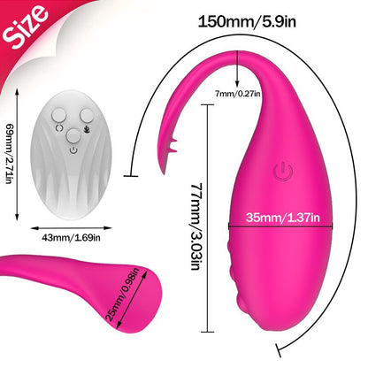 POMELOK Vibrator for Women Wireless Remote Vibrating Egg Vagina G - Spot Anal Stimulation Wear Vibrator Panties Sex Toy for Couple - My StorePOMELOK Vibrator for Women Wireless Remote Vibrating Egg Vagina G - Spot Anal Stimulation Wear Vibrator Panties Sex Toy for Couple33sextoysMy StoreRedRedPOMELOK Vibrator for Women Wireless Remote Vibrating Egg Vagina G - Spot Anal Stimulation Wear Vibrator Panties Sex Toy for Couple