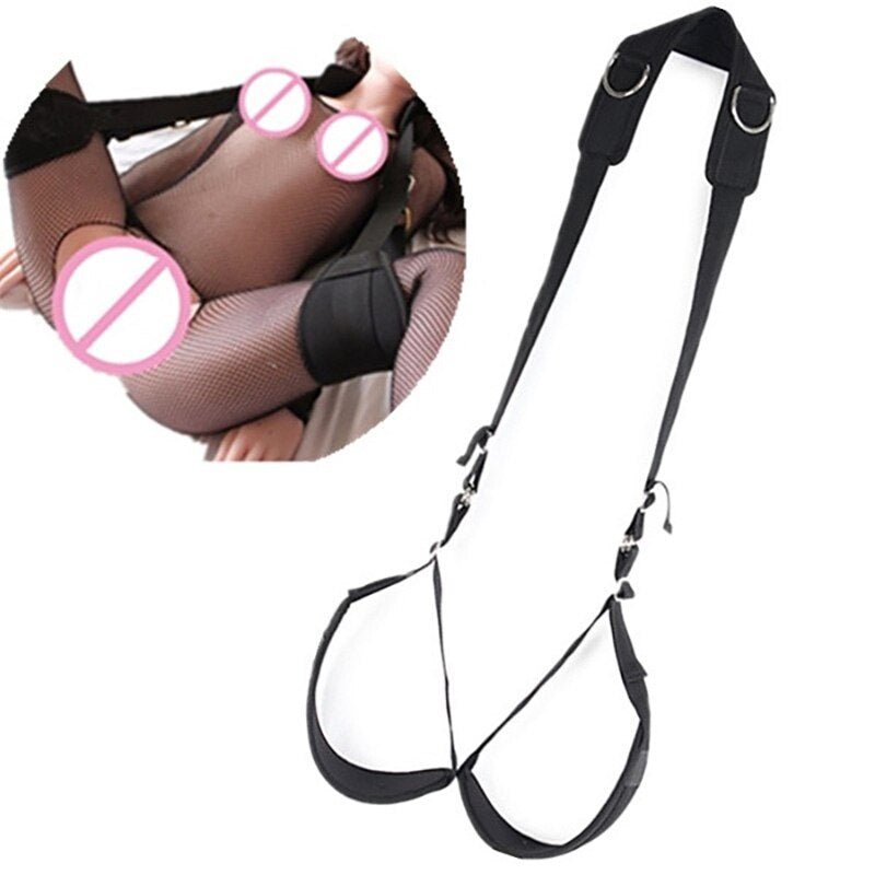 Portable Thigh Restraint Sling for Fetish Bondage Unisex Sex Swing Toy Sex Toys for Fetish Men - My StorePortable Thigh Restraint Sling for Fetish Bondage Unisex Sex Swing Toy Sex Toys for Fetish Men33sextoysMy StoreBlackBlackPortable Thigh Restraint Sling for Fetish Bondage Unisex Sex Swing Toy Sex Toys for Fetish Men