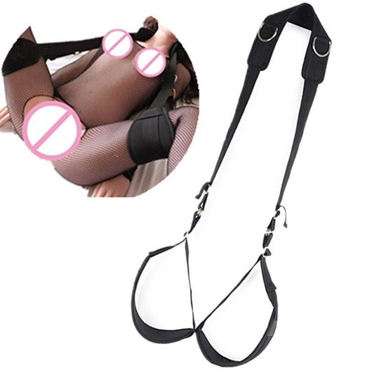 Portable Thigh Restraint Sling for Fetish Bondage Unisex Sex Swing Toy Sex Toys for Fetish Men - My StorePortable Thigh Restraint Sling for Fetish Bondage Unisex Sex Swing Toy Sex Toys for Fetish Men33sextoysMy StoreBlackBlackPortable Thigh Restraint Sling for Fetish Bondage Unisex Sex Swing Toy Sex Toys for Fetish Men