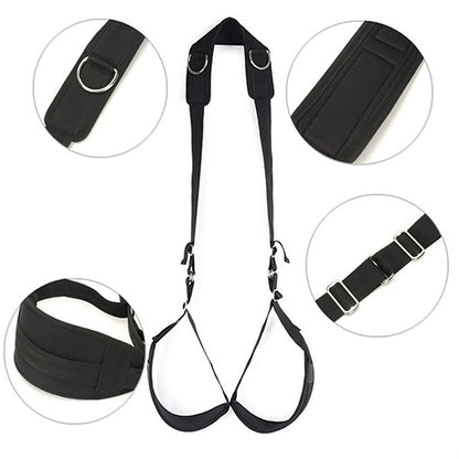 Portable Thigh Restraint Sling for Fetish Bondage Unisex Sex Swing Toy Sex Toys for Fetish Men - My StorePortable Thigh Restraint Sling for Fetish Bondage Unisex Sex Swing Toy Sex Toys for Fetish Men33sextoysMy StoreBlackBlackPortable Thigh Restraint Sling for Fetish Bondage Unisex Sex Swing Toy Sex Toys for Fetish Men