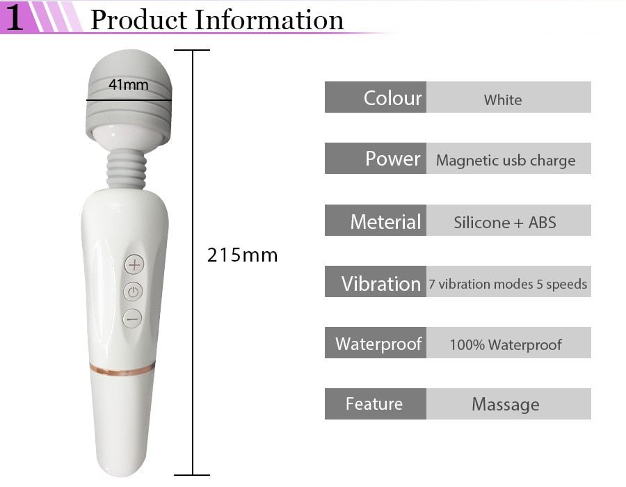 Powerful AV Magic Wand Body Massager USB Charge G Spot Vibrators for Women.Adult Vibrator Sex Toys for Woman.Female Sex Products - My StorePowerful AV Magic Wand Body Massager USB Charge G Spot Vibrators for Women.Adult Vibrator Sex Toys for Woman.Female Sex Products33sextoysMy StoreFranceTHPowerful AV Magic Wand Body Massager USB Charge G Spot Vibrators for Women.Adult Vibrator Sex Toys for Woman.Female Sex Products