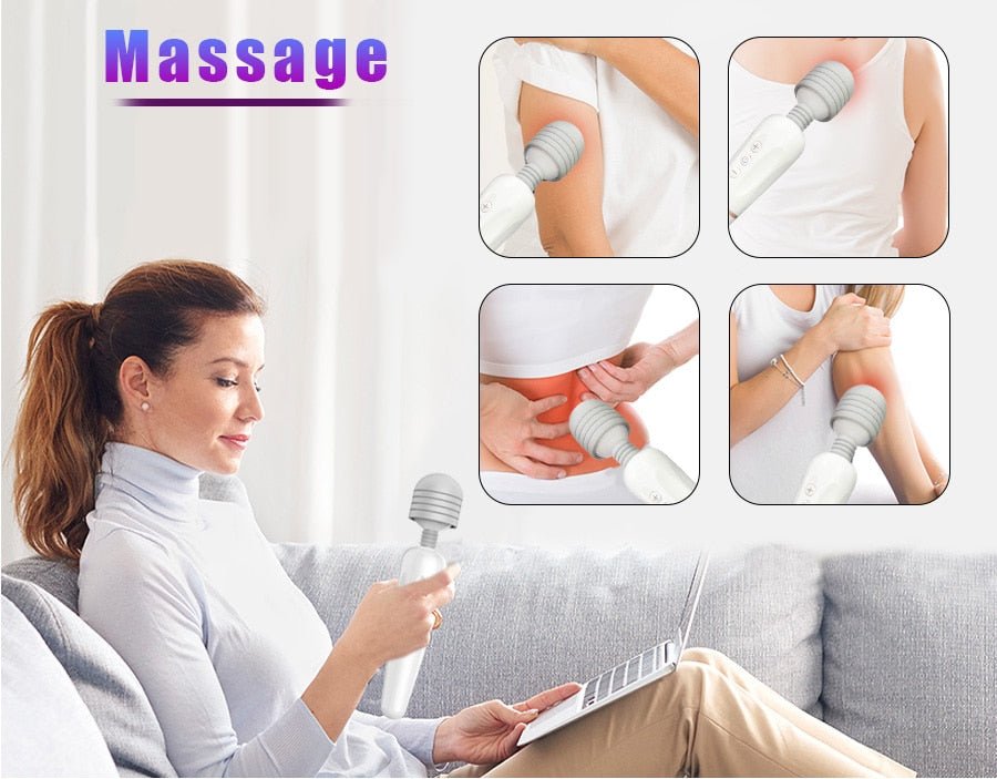 Powerful AV Magic Wand Body Massager USB Charge G Spot Vibrators for Women.Adult Vibrator Sex Toys for Woman.Female Sex Products - My StorePowerful AV Magic Wand Body Massager USB Charge G Spot Vibrators for Women.Adult Vibrator Sex Toys for Woman.Female Sex Products33sextoysMy StoreFranceTHPowerful AV Magic Wand Body Massager USB Charge G Spot Vibrators for Women.Adult Vibrator Sex Toys for Woman.Female Sex Products